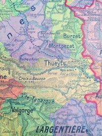 Carte couleur - Sous Prefecture