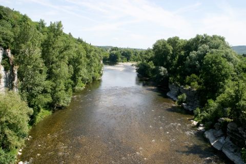Chauzon - En aval du village