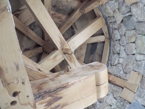 Détail charpente échauguette