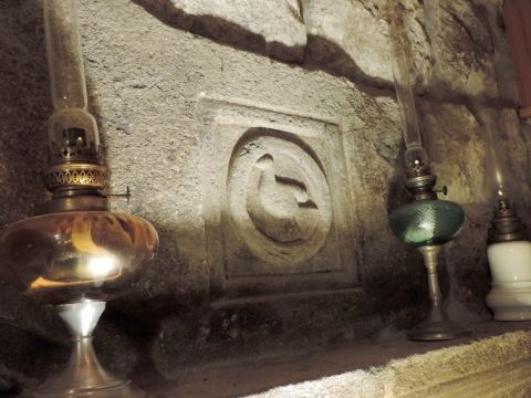 Détail cheminée maison Charbonnier