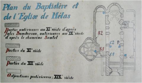 L'église de Mélas
