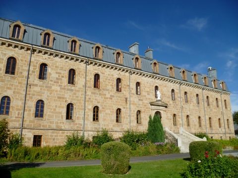 Facade de l'abbaye
