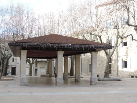 La hall, également lieu des suplices à Aubenas