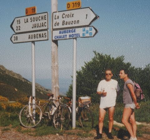lucien rochette à vélo