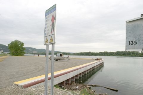 port fluvial Le Pouzin