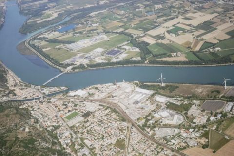 Le nouveau port du Pouzin