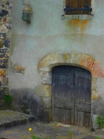 Porte d'entrée de l'auberge