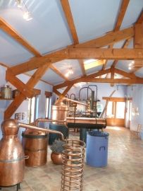 salle des alambic - Le Musée de la Lavande