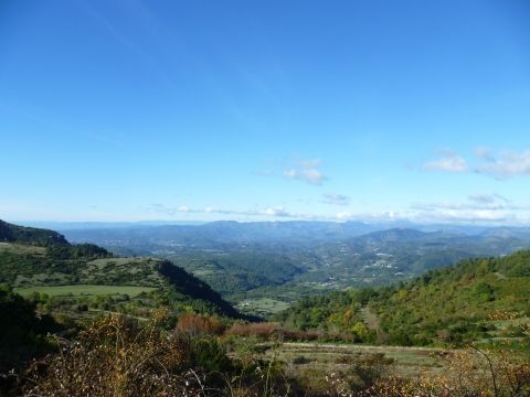 Vue sur le Coiron